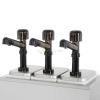  Cold Station Countertop Condiment Dispenser with 3 Jars and 3 Solution Pumps