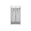 White Vertical 2 Doors Display Refrigerator - 97CM From PIOKIT