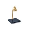 Golden Heat Lamp With Marble Table From PIOKIT