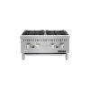 Stainless Steel Gas Countertop Range – 4 Cast Iron Plates From PIOKIT 