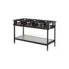 Table Staggered Burners Gas - 6 Burners From ANVIL