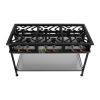 Table Staggered Burners Gas - 6 Burners From ANVIL