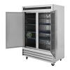 Stainless Steel Standing 2 Door Freezer – 1321Lt From PIOKIT