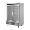 2 Door Upright Stainless Steel Refrigerator - 1321L  From PIOKIT