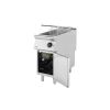 Stainless Steel Electric Fryer Single Tank – NF94E22 KREFFT – 22LT From MARENO