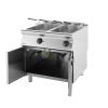 Stainless Steel Electric Fryer Double Tank – NF98E22 KREFFT – 2*22LT From MARENO