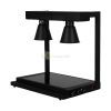 Double Buffet Food Heat Lamp Black from Piokit