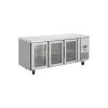 3 Door Glass Undercounter Refrigerator - 180cm From PIOKIT