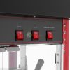 6oz Commercial Popcorn Machine Black & Red - from Piokit