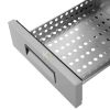 Stainless Steel 2 Doors & Bottom Drawers Upright Chiller – 197CM Height From PIOKIT