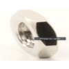 Bunn Nut, Hex, .428"-20, Nickel Plated