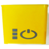 Frucosol orange juicer peel collector yellow gallon