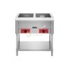 Stainless Steel Electric Warming Table (No Water Required) – 2 Pans From PIOKIT