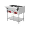 Stainless Steel Electric Warming Table (No Water Required) – 2 Pans From PIOKIT