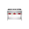 Stainless Steel Electric Warming Table (No Water Required) – 3 Pans From PIOKIT
