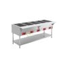 Stainless Steel Electric Warming Table (No Water Required) – 5 Pans From PIOKIT