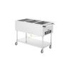 Stainless Steel Electric Warming Table – 3 Bays From PIOKIT