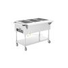 Stainless Steel Electric Warming Table – 3 Bays From PIOKIT