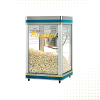 Popcorn Machine With 3 Sides Of Tempered Glass - 2CUPS From STAR – Silver