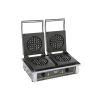 Electric Countertop Double Round Waffle Maker – 58CM From ROLLER GRILL