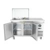 Salad & Toppings 2 Doors Refrigerator With Prep Space – 314LT From PIOKIT