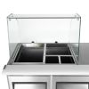 Salad & Toppings 2 Doors Refrigerator With Prep Space – 314LT From PIOKIT