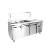 180cm 3 Door Salad Prep Refrigerator - from Piokit