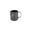 Stainless Steel Milk Pitcher With Handle - 600ML From TIAMO - Black