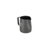 Stainless Steel Milk Pitcher With Handle - 600ML From TIAMO - Black