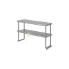 100cm Double Tier Stainless Steel Overshelf - from Piokit