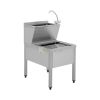 51cm Stainless Steel Mop and Hand Sink - from Piokit