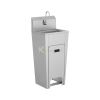 Stainless Steel Hand Sink With Pedestal Base – 106 CM Height From PIOKIT