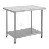 Stainless Steel Cutting Table with HDPE Top - from Piokit