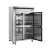  4 Half Door Upright Refrigerator - 1330LT From PIOKIT