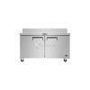 Stainless Steel 2 Doors Prep Refrigerator With Backsplash – 153 CM 487 LT From PIOKIT