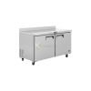 Stainless Steel 2 Doors Prep Refrigerator With Backsplash – 153 CM 487 LT From PIOKIT