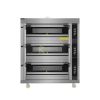 Gas Professional Deck Oven 3 Decks 6 Trays From PIOKIT