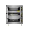 Gas Professional Deck Oven 3 Decks 6 Trays Steam From PIOKIT