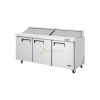 Stainless Steel 3 Doors Refrigerator Prep Table – 185 CM 928 LT From PIOKIT