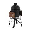 Ceramic Charcoal Grill –  48 cm -  Black - From PioKit