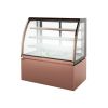 Mirror Wine Gold Color Stand-Free Curved Glass Display Refrigerator – 425LT From PIOKIT