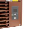 Mirror Wine Gold Color Stand-Free Curved Glass Display Refrigerator – 425LT From PIOKIT