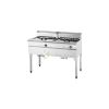 Stainless Steel Electric Fryer Double Tank – 60L From PIOKIT