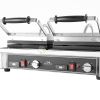 Round 90D Waffle Maker Double Plate – 19CM For Each Plate From MAYFAIR – Silver