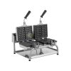 Double Rotary Waffle Maker 4×6CM From MAYFAIR