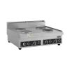 Stainless Steel Electric Plate Stove – 4 Cast Iron Plates From MAYFAIR