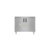 2 Doors Electric Cupboard Warmer - From MAYFAIR - Silver
