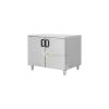2 Doors Electric Cupboard Warmer - From MAYFAIR - Silver
