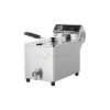 Stainless Steel Single Tank Electric Deep Fryer With Faucet – 12LT From MAYFAIR