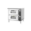Electric Quartz Pizza Oven 2 Deck Stainless Steel – from Mayfair
